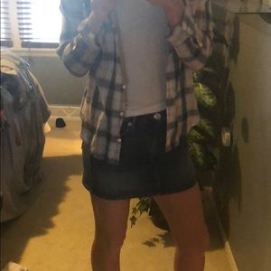 True religion, jean skirt